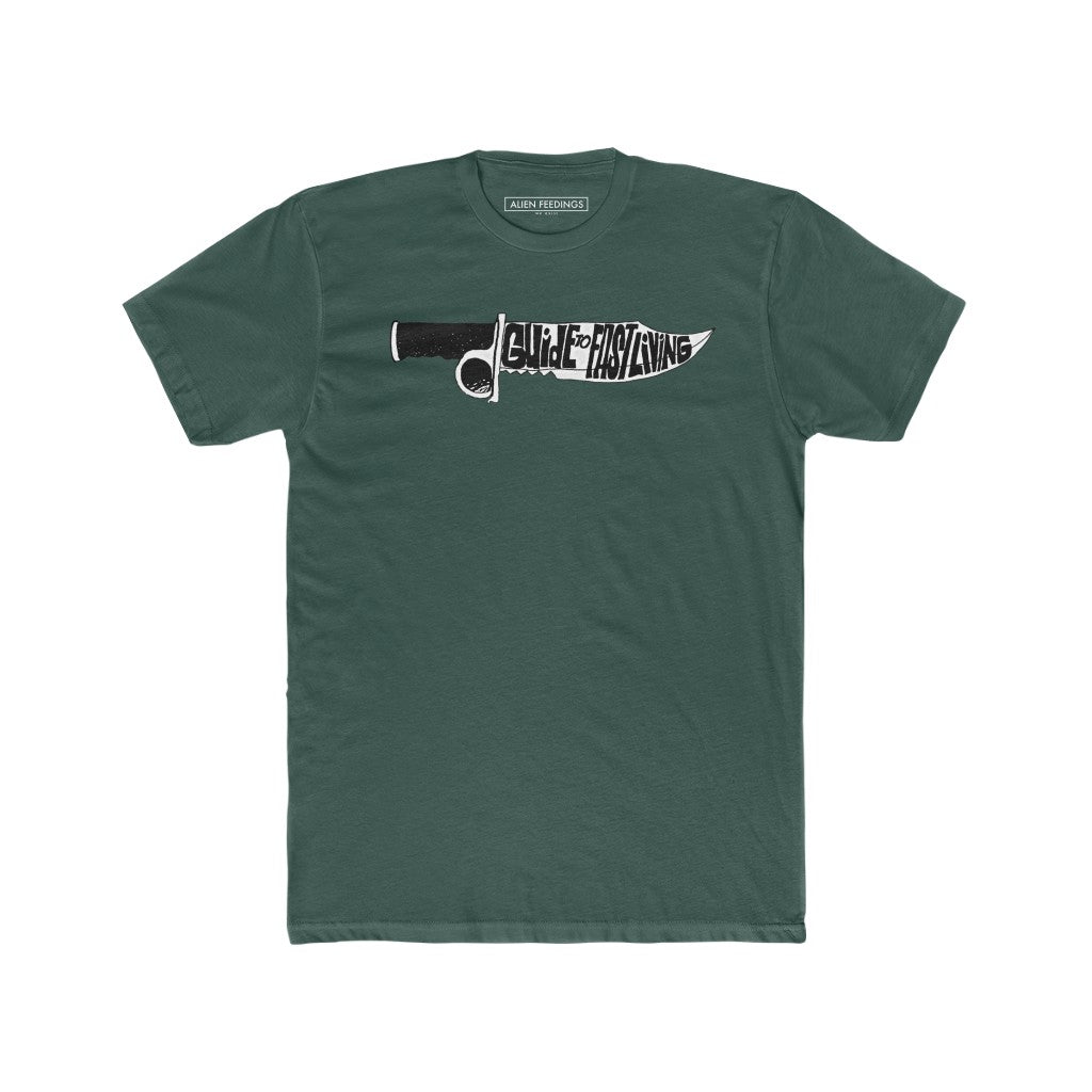 The Guide to Fast Living "Knife" Men's T-Shirt - Dark Colors