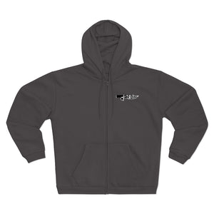 The Guide to Fast Living "Knife" Zip Hoodie